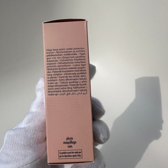 Sisley Paris 6W Chestnut Phyto-Teint Perfection Foundation Luminous Long Lasting - Picture 9 of 13